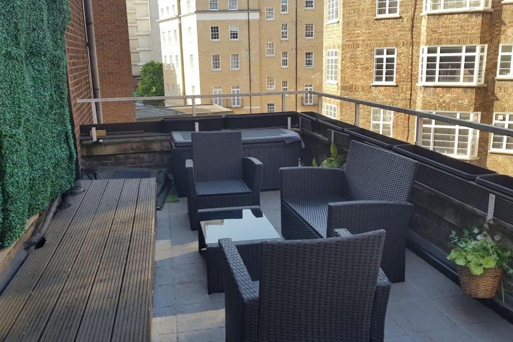 Studio Apt With Huge Balcony Near Oxford St - Marble Arch - Hydepark Londýn Exteriér fotografie