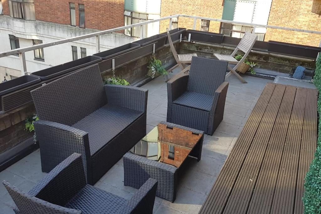 Studio Apt With Huge Balcony Near Oxford St - Marble Arch - Hydepark Londýn Exteriér fotografie